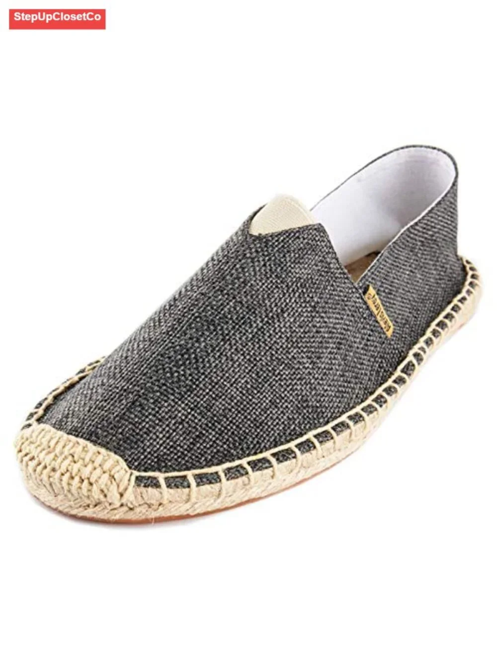 Women's Flat Espadrilles - Slip-On Jute-Capped Toe Lightweight Casual Loafers